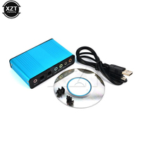 New Sound Card External Channel 5.1/7.1 Optical Audio Sound Card 5 Channels USB 2.0 External Sound Cards For PC Laptop Speaker