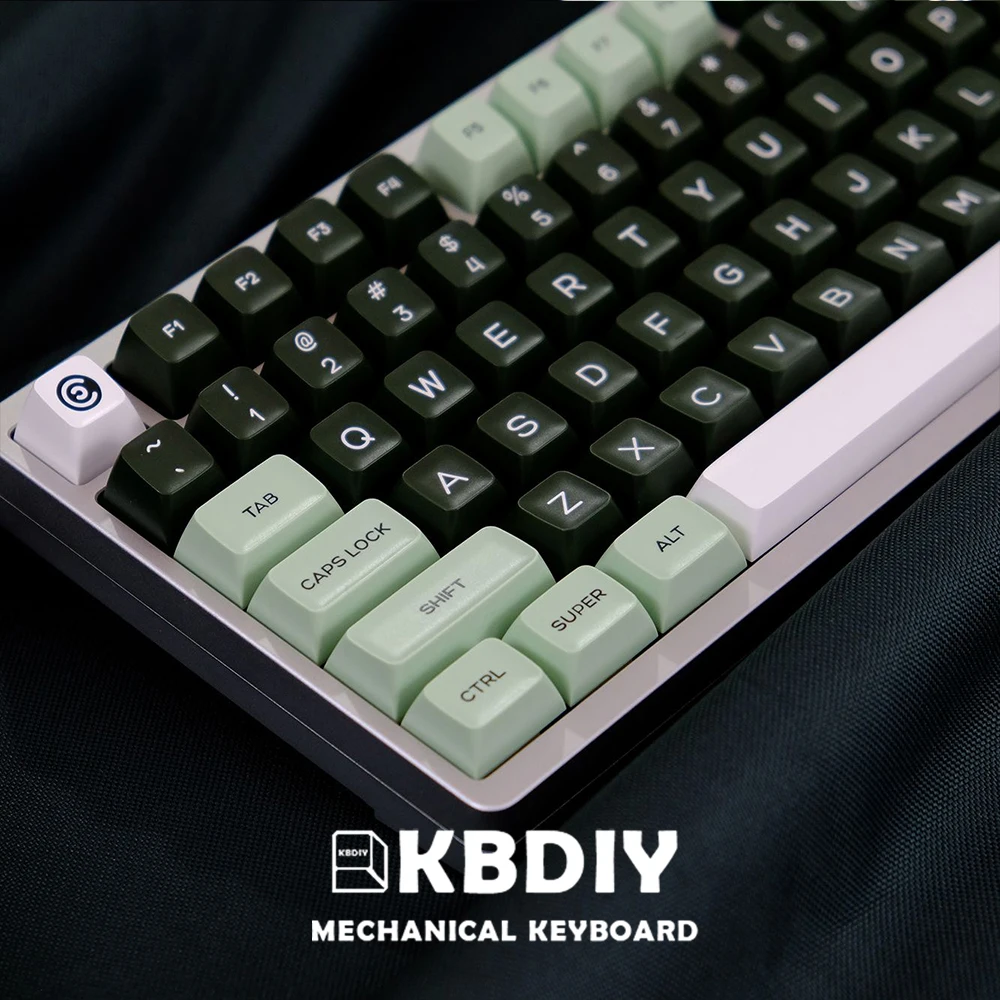 KBDiy Salon Keycaps Custom SA Profile PBT Double Shot Mechanical Gaming Keyboards 161 Key Caps for MX Switch GMK67 61/64/87/980