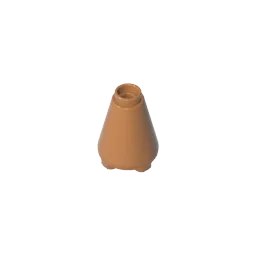 

Building block 49309 MOC/DIY parts accessories 2x2x2 inverted cone ice cream bucket assembly toy
