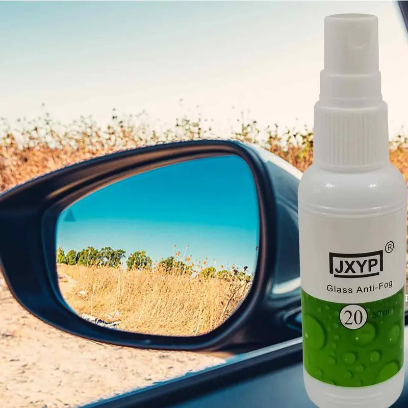 Spray anti-buée pour vitres de voiture, rétroviseur, agent anti-buée, lentille de casque de pare-brise, lunettes, lunettes de natation, 20 ml, 50ml