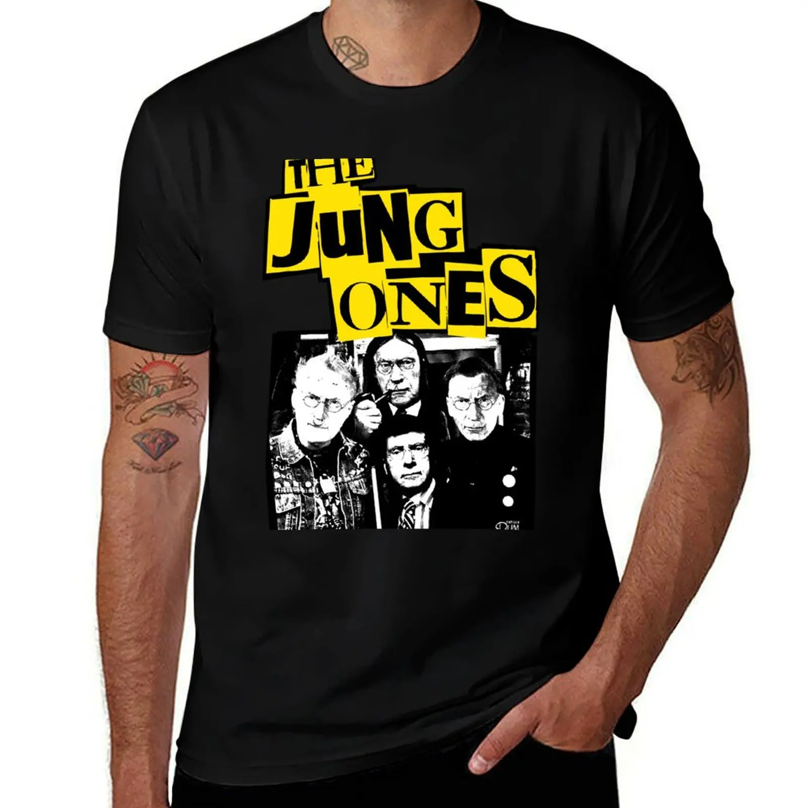 

The Jung Ones T-Shirt cotton t shirts man 100% black cotton t-shirt plain for man package mens graphic t shirts T-Shirt