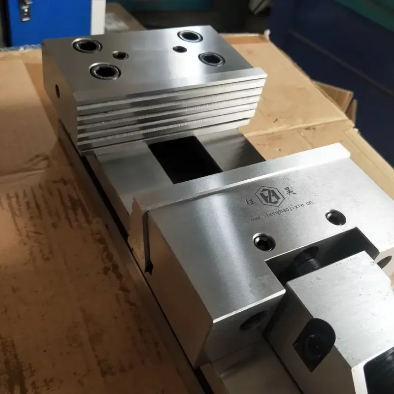 

CNC GT Precision Vise for Milling Machine GT125X150 Clamp Vice with Groove Jaw Plates