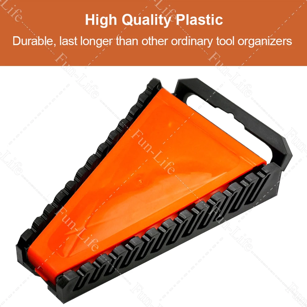 Wrench Clip Holder Plastic Rack Spanner Storage Tools Garage Repair Bicycle/Car Hand Tools Keeper