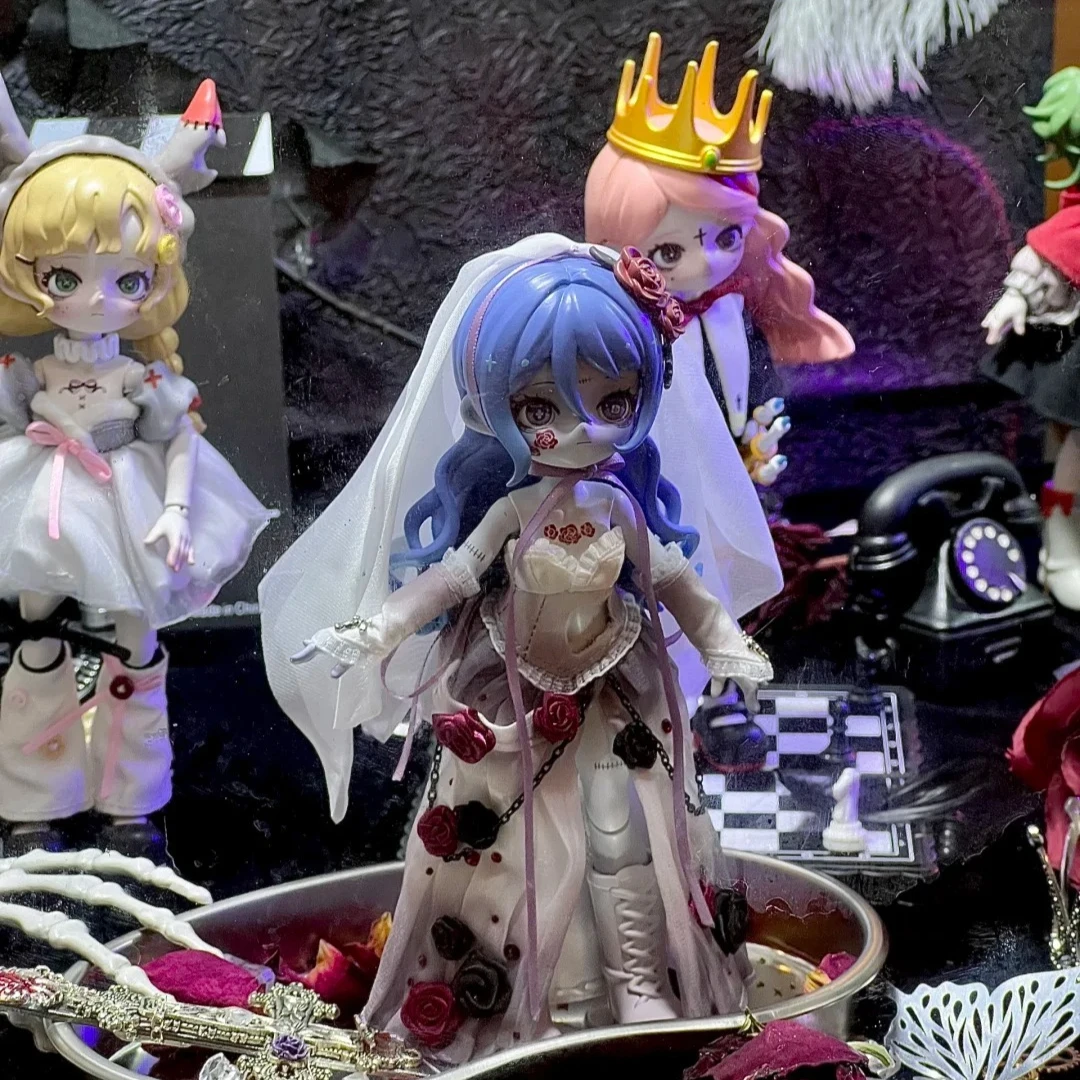 

Nyssa Eerie Nightmare Series Blind Box 1/12 BJD Anime Doll Mystery Box Kawaii Action Anime Figure Surprise Bag Toy Gift