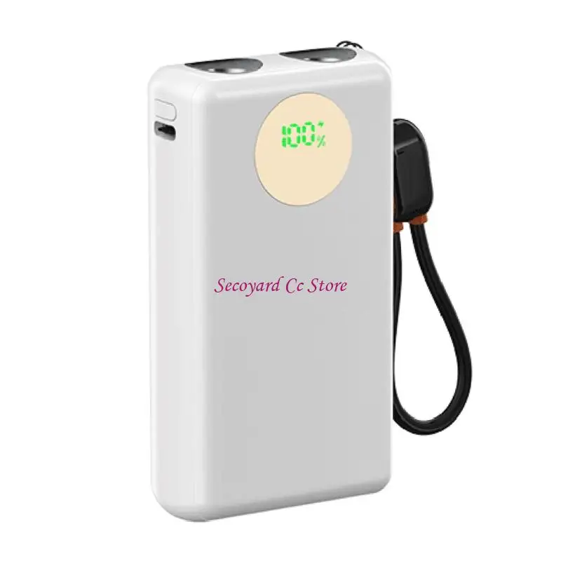 N3UC Fast Power Banks DIY 2x21700 Battery Case Shell Not Require Welding Double LED Digital Display Battery Case