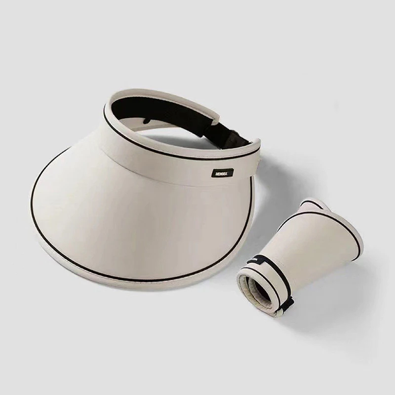 Летние дышащие солнцезащитные шляпы для женщин, регулируемый козырек с защитой от ультрафиолета, модная солнцезащитная кепка для занятий спортом на открытом воздухе