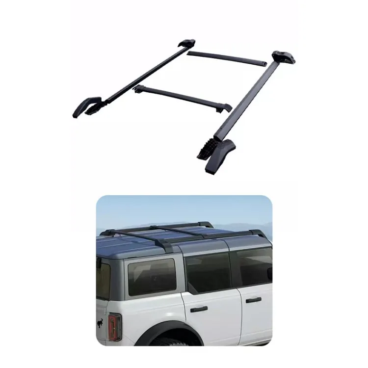 4x4 Accessories Off-Road Roof Platform Body Kit 2/4 Door Cross Bars Roof Rack Rails Kit For Ford Bronco 2021-2024