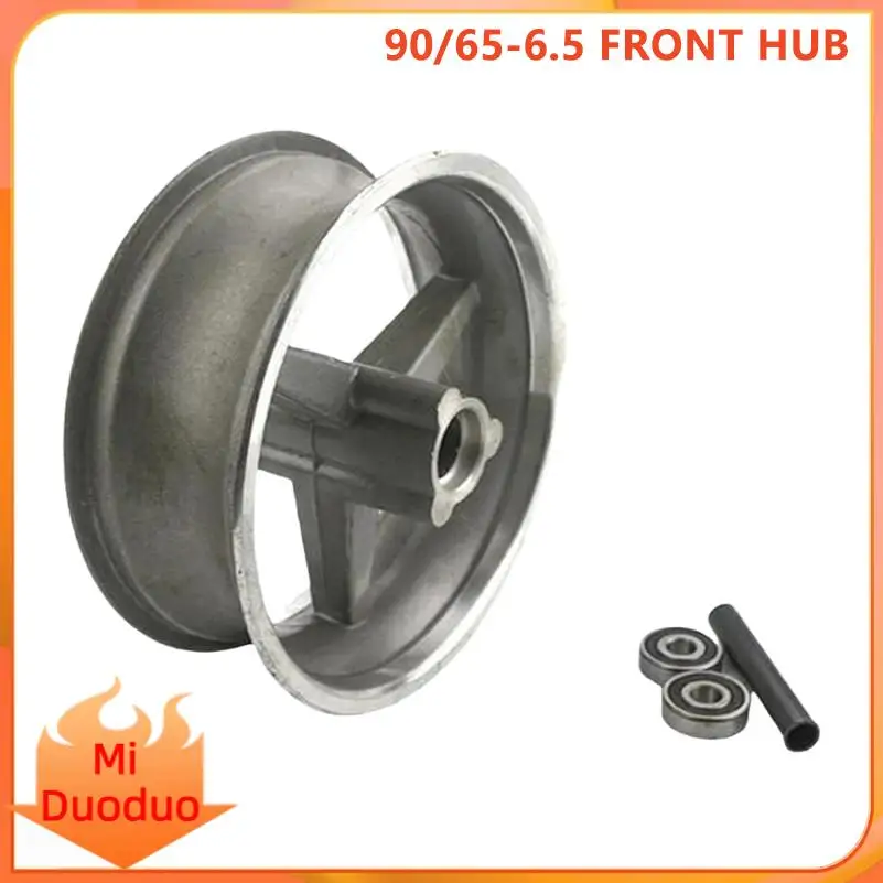 Replacement 6.5-inch scooter tire hub compatible with 90/65-6.5 and 110/50-6.5 tire dimensions