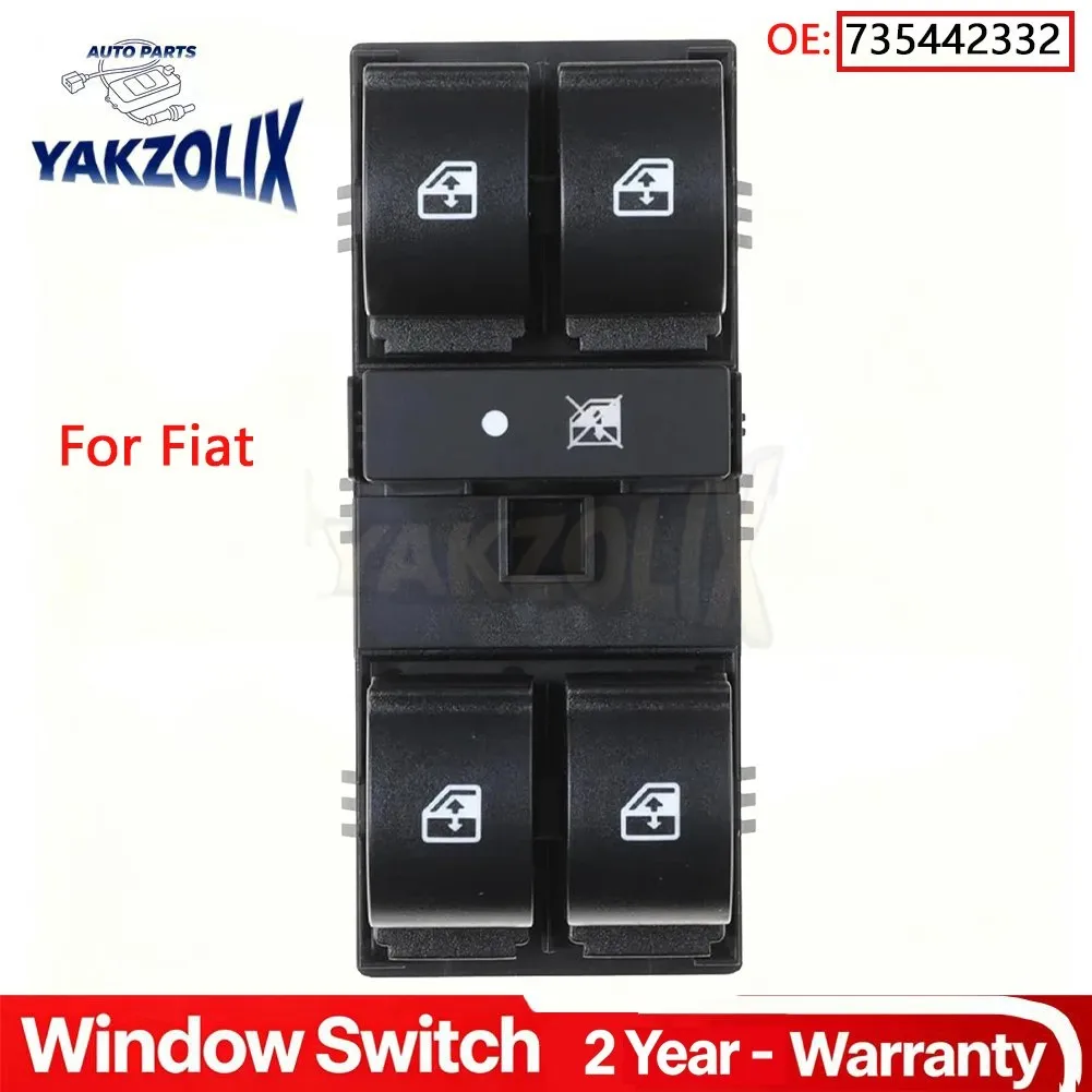 For Fiat Palio Adventure 2003 2004 2007 Siena Linea 2007-2017 Car Master Driver Side Electric Window Control Switch 735442332