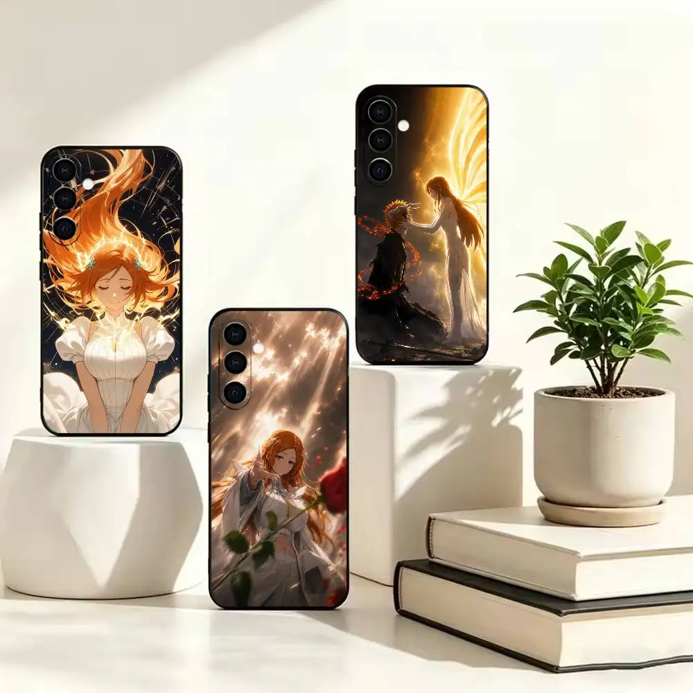 Rejection power Orihime B-bleach tybw  Basic Phone Case For Samsung A73 20,21s,22,31,32,52,53,72 Soft Black Shell