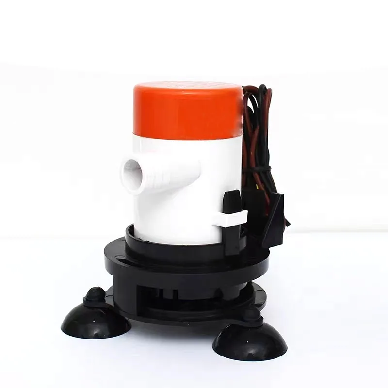 For 12V DC submersible pump fishing bait pump live fish tank circulation pump oxygen inlet pump ship