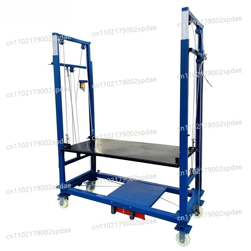 New mobile lifting platform electric scaffolding indoor outdoor decoration high-altitude work site folding disassembling