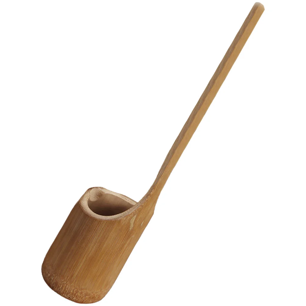 Dipper Spoon Serving Kitchen Water Ladle for Tea Ceremony Bamboo Accessory