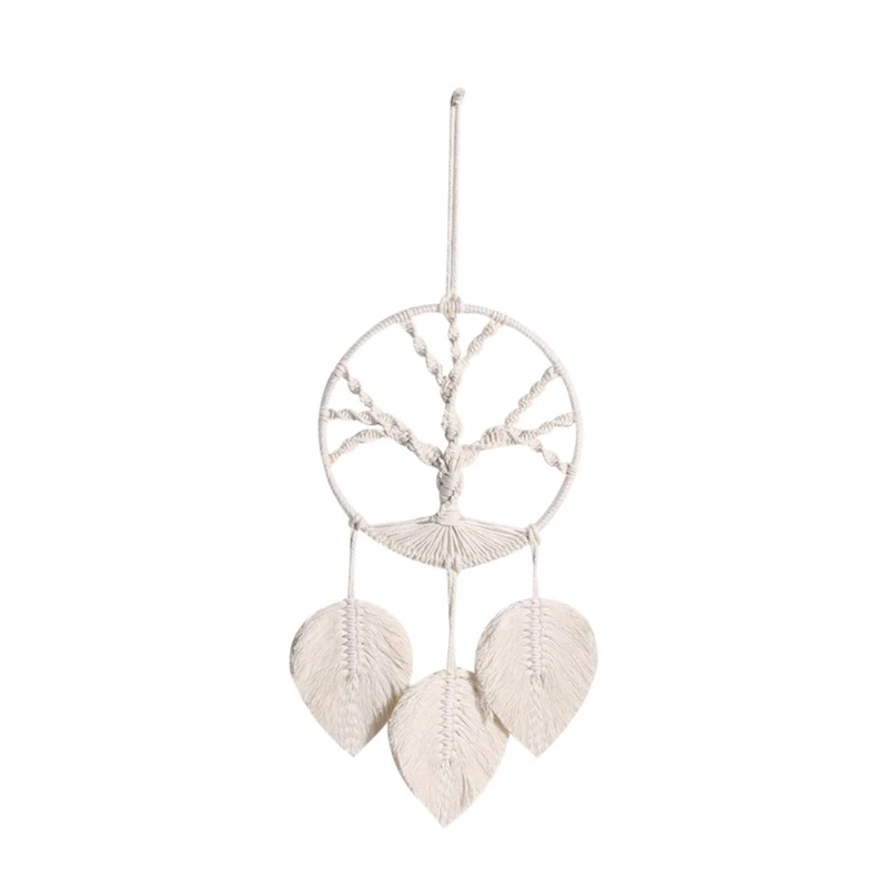 

Tree Woven Wall Tapestry Hanging Soft, Environment Friendly Cotton Rope Material Dropship