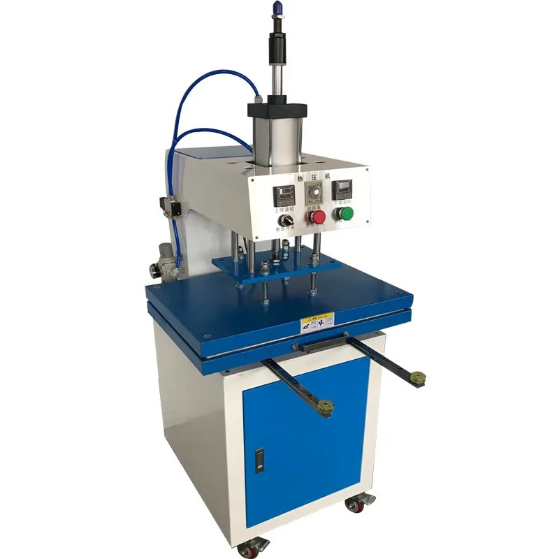 Garment upper and lower heating ironing machine, clothing LOGO convex ironing machine