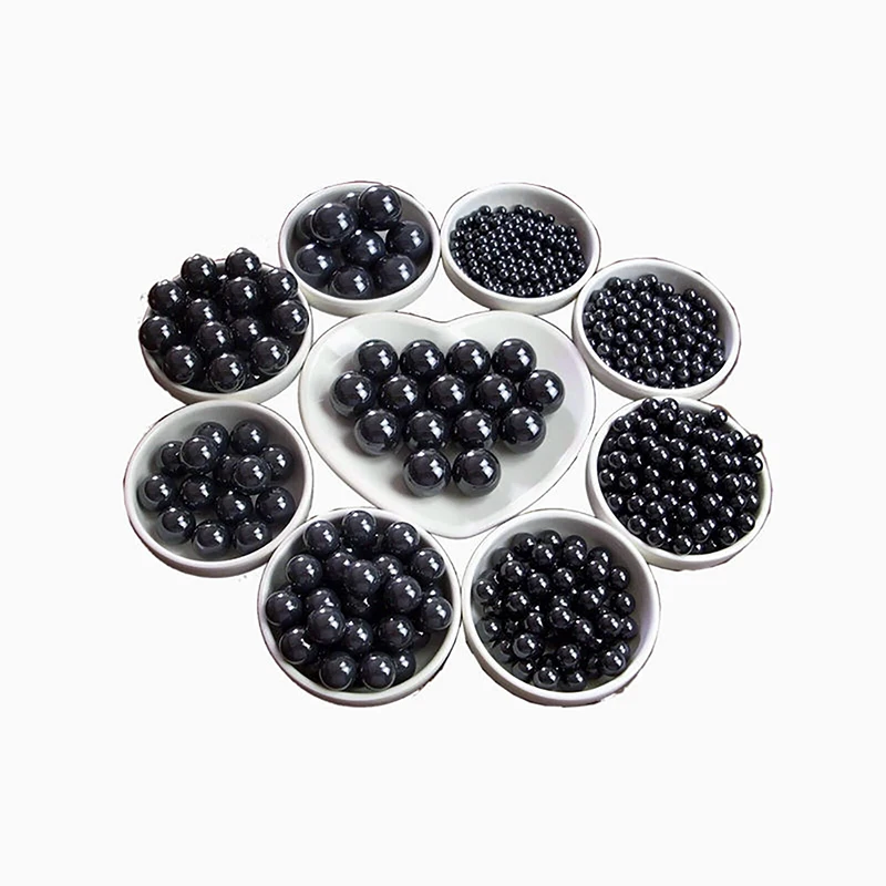 Bolas de Cerámica de Nitruro de Silicio Si3N4 G5 de Precisión, Diámetro 0.8/1/1.2/1.5/1.588/2/2.381~25.4mm, Bolas de Rodamiento de Cerámica