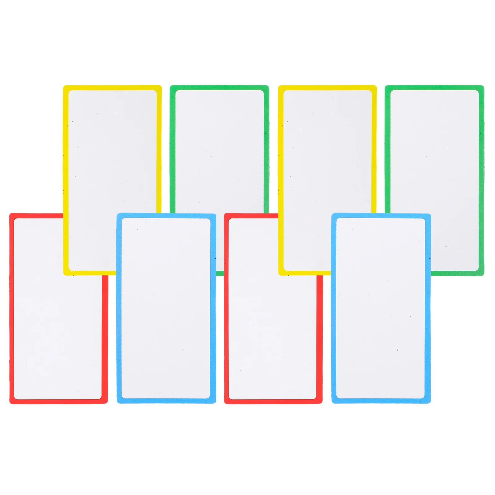 

8Pcs Erasable Magnetic Name Tags Dry Erase Label for Whiteboard Refrigerator Classroom Metal Surfaces Reusable Writing Naming