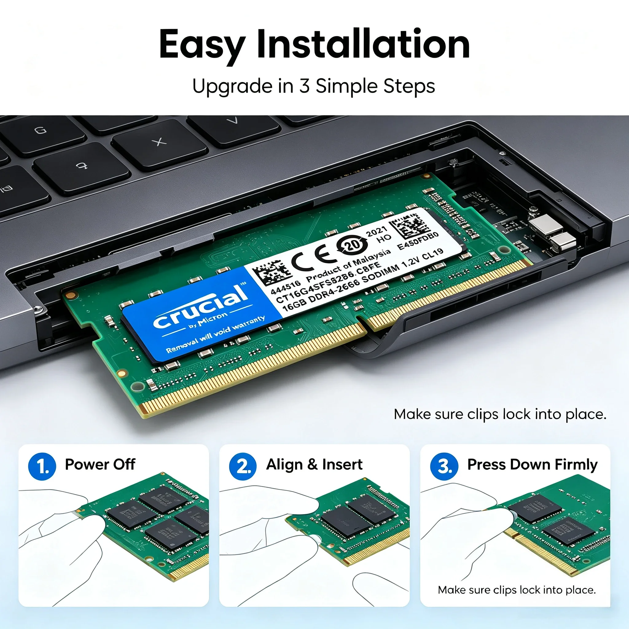 Cruciale DDR4 Laptop RAM SODIM - Memory Ram Upgrade recensie en prijs