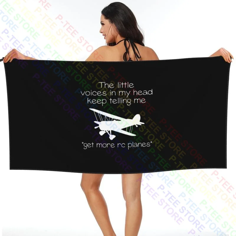 Voice In My Head Telling Get Rc Planes Quick dry Towel Soft Microfiber Good Quality