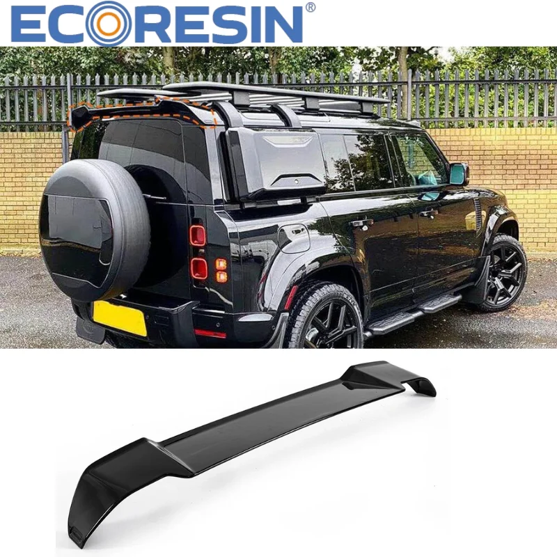 

Rear Tail Spoiler for Land Rover Defender 2020-2025 90/110/130, ABS Plastic Glossy Finish, Fit L851/L663 Models Scratch-Resista