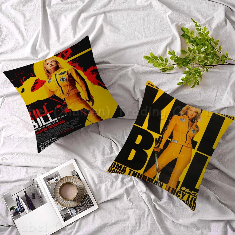 Kill Bill Classic Movie Pillow Gift Home Office Decoration Pillow Bedroom Sofa Car Cushion CoverPillow Case