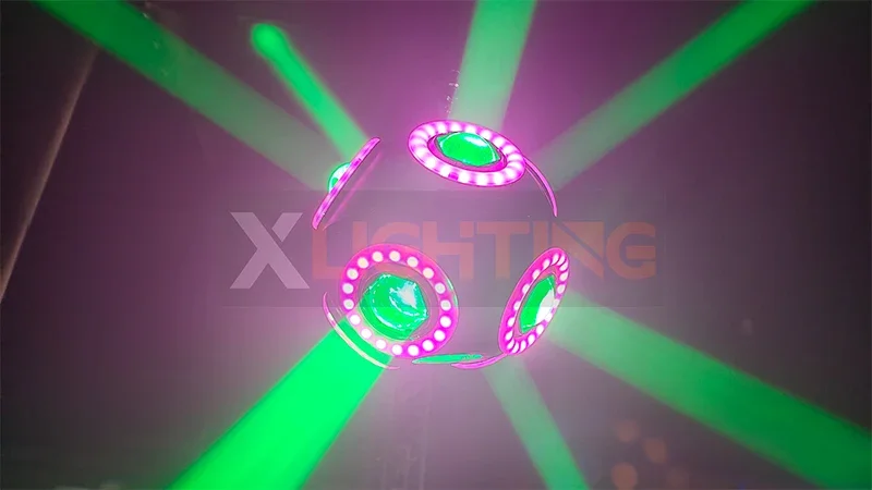 Kinetic Led Lifting Ball Newest Lighting Kinetic Ball RGB Led Kinetic Football Light