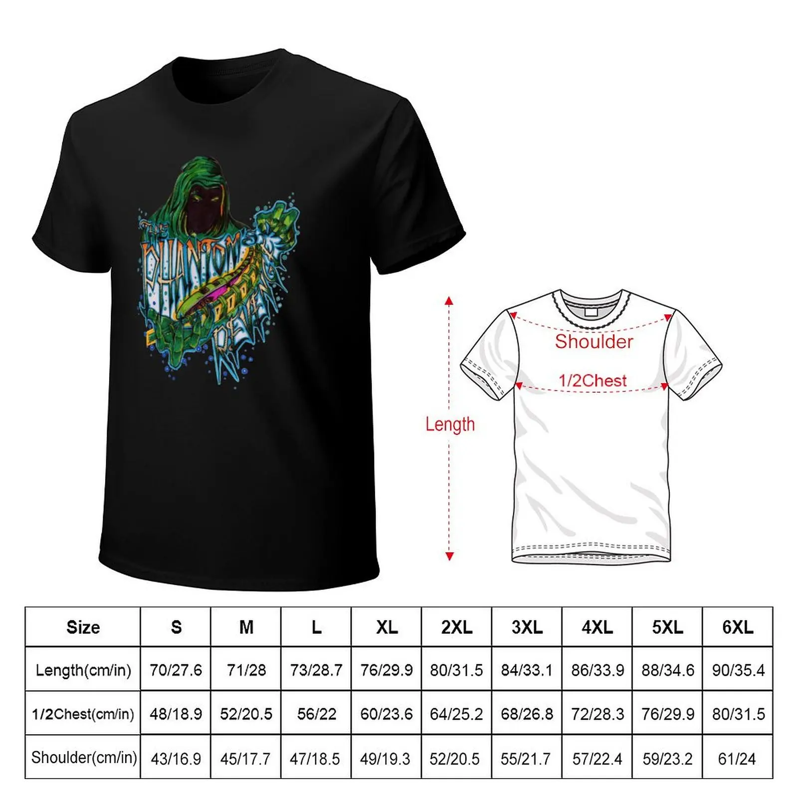 Phantoms Revenge T-Shirt Basic Regular Fit Casual T-Shirt