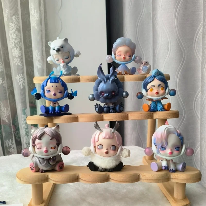 

Hot Selling Popmart Genuine Skullpanda Food Dream Animal Series Blind Box Figurine Trendy Desktop Decoration High Quality Gifts