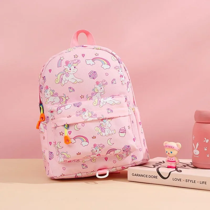 กระเป๋าเป้การ์ตูนมายลิตเติ้ลโพนี่เจ้าหญิงน่ารักเซเลสเทียสำหรับเด็กผู้หญิง กระเป๋านักเรียนที่ทันสมัยและไม่ซ้ำใคร อเนกประสงค์และพกพาได้