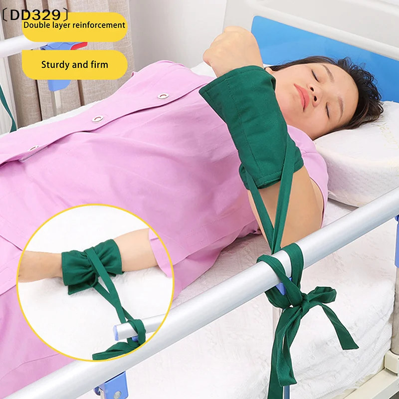 

Ремень-фиксатор для запястья и стопы, защитный ограничительный ремень для лежачих пациентов, фиксирующий ремень для конечностей, трубчатый ремень [DD329]