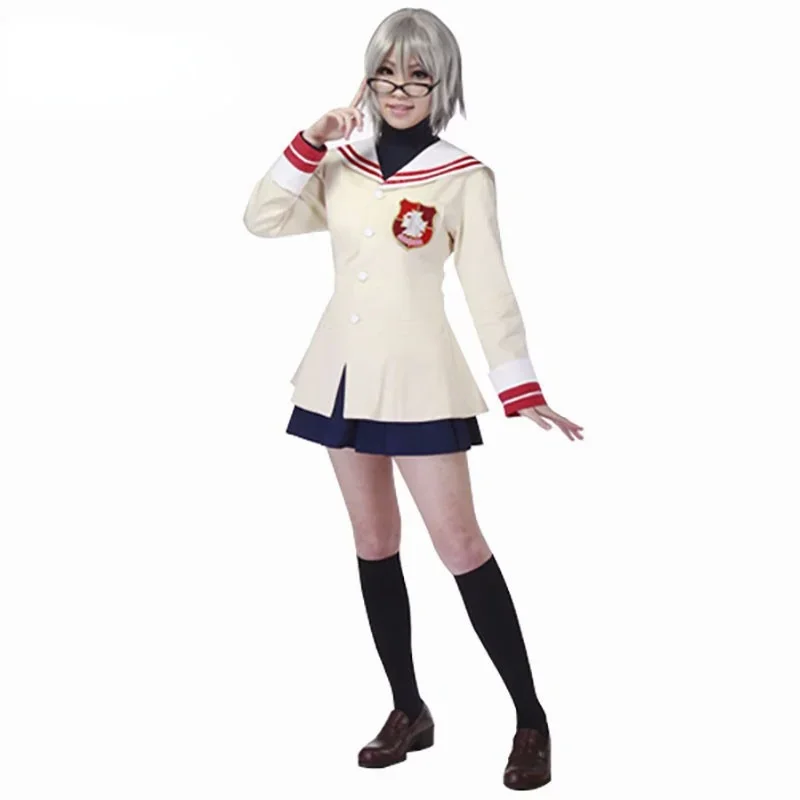 Anime CLANNAD Women Girls Japanese School Uniforms Halloween Cosplay Costume