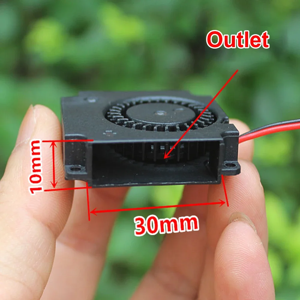 40mm 3D Printer Fan 12V 4CM 4010 Blower Printer Cooling Accessories DC Turbo Blower Fan Radial Fans 40x40x10mm Cooling fan