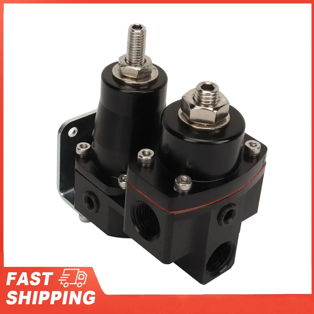 

Двухступенчатый регулятор давления топлива, металлическая конструкция 13220, для преобразования EFI в карбюратор, топливная система автомобиля, грузовика