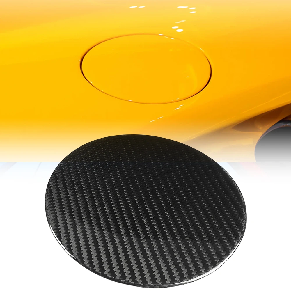 

Для Lotus Emira V6 I4 2022 2023 2024 2025 Внешняя крышка топливного бака автомобиля из углеродного волокна Задняя крышка масляного газа Накладка Автомобильные аксессуары