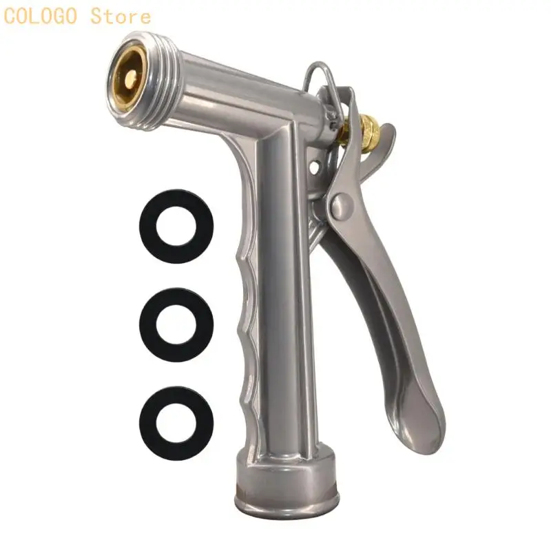 Heavy Duty 5 Inch Metal Nozzle for Efficient Plant Watering and Washing D0LD