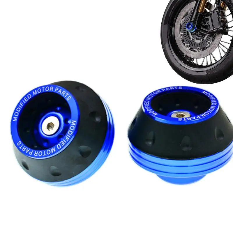 

Scooter Frame Sliders Aluminum Wheel Crash Slider Crash Pad 2pcs Slider Anti-Collision Cups Motorcycle Crash Protector For