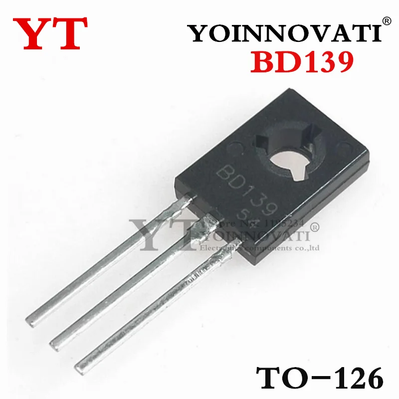 1000pcs/lot  BD139 TRANS NPN 80V 1.5A TO-126 IC