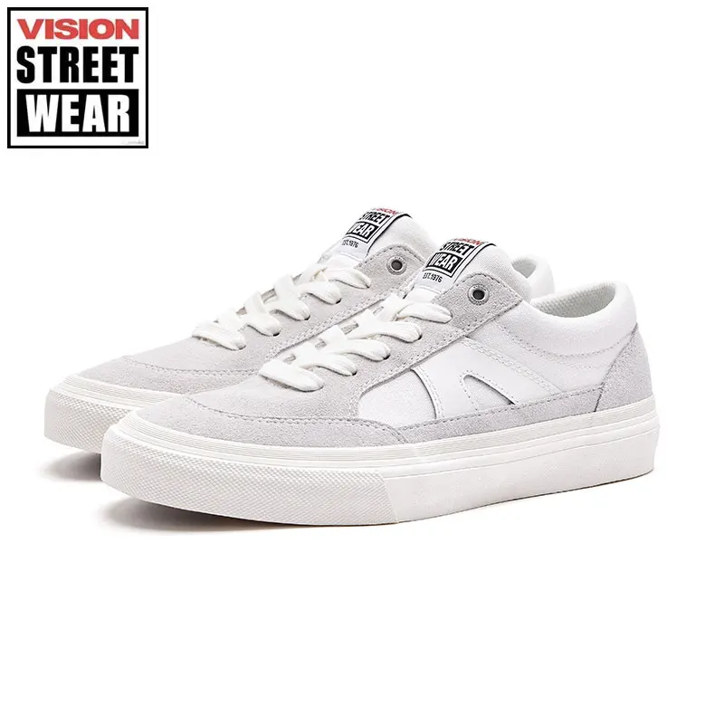 

Vision Street Wear Low-Top Suede Canvas Shoes Skateboarding Shoe For Men And Women Casual Shoes Canvas Shoe Street Sports Shoes