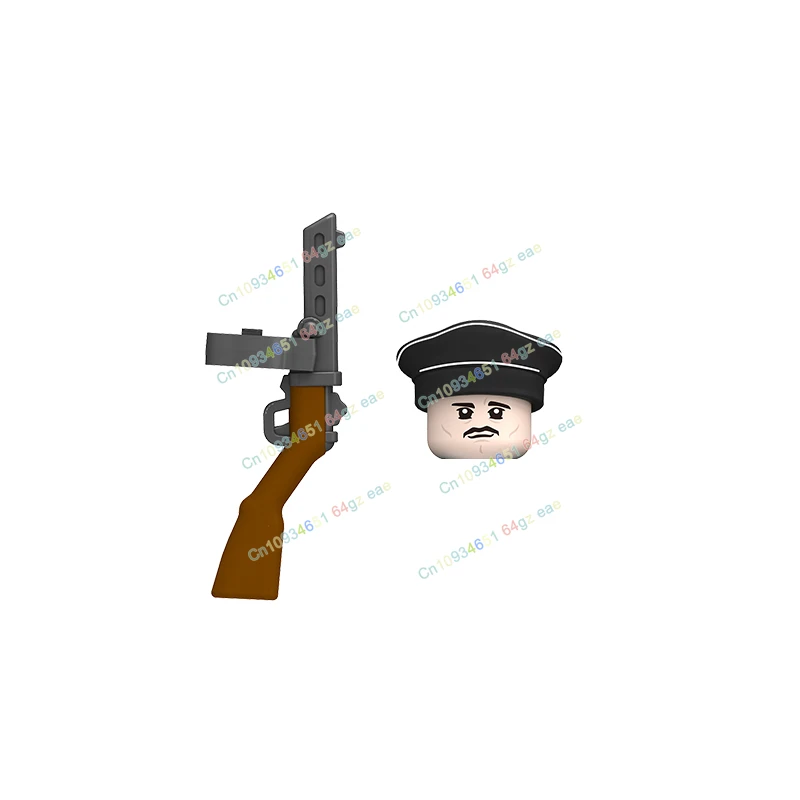 Figurki żołnierzy marynarki wojennej MOC, piechota, klocki konstrukcyjne, modele, akcesoria, zabawki dla dzieci, prezenty świąteczne N680