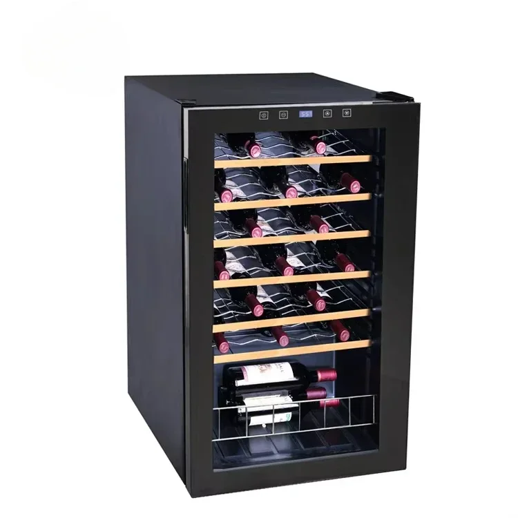 Elegante Design qualität 48 Flaschen Elektro kompressor Display Wein kühlschrank Kühler Lieferant