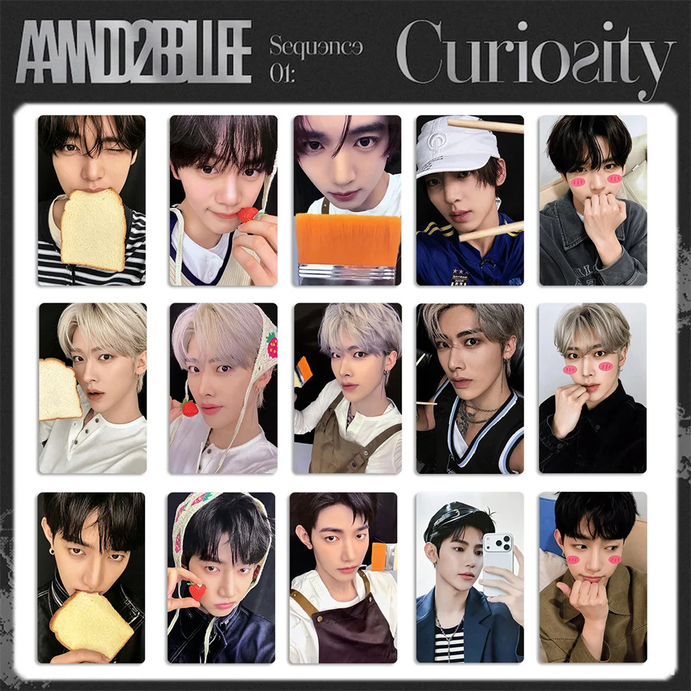 AND2BLE Character Props Sequence Curiosity Single Person Photocard High Quality INS Style Double Sides LOMO Card ZHANGHAO Gifts