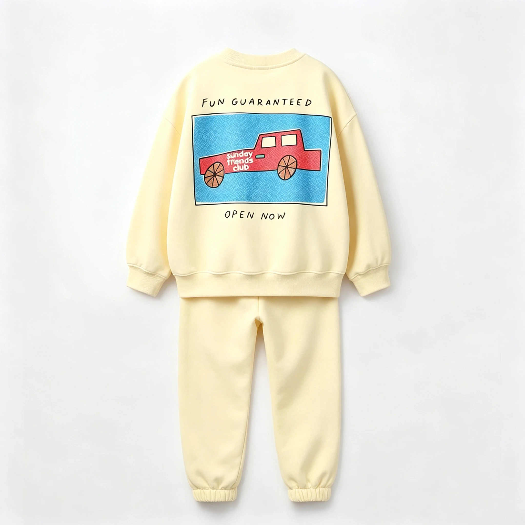 Modisches Einfaches Kinder 2-teiliges Set Mädchen Sweatshirt + Hose Lässiges Zweiteiler-Outfit Herbst Kinderkleidung Trainingsanzüge 0-6 Jahre – Detail 7