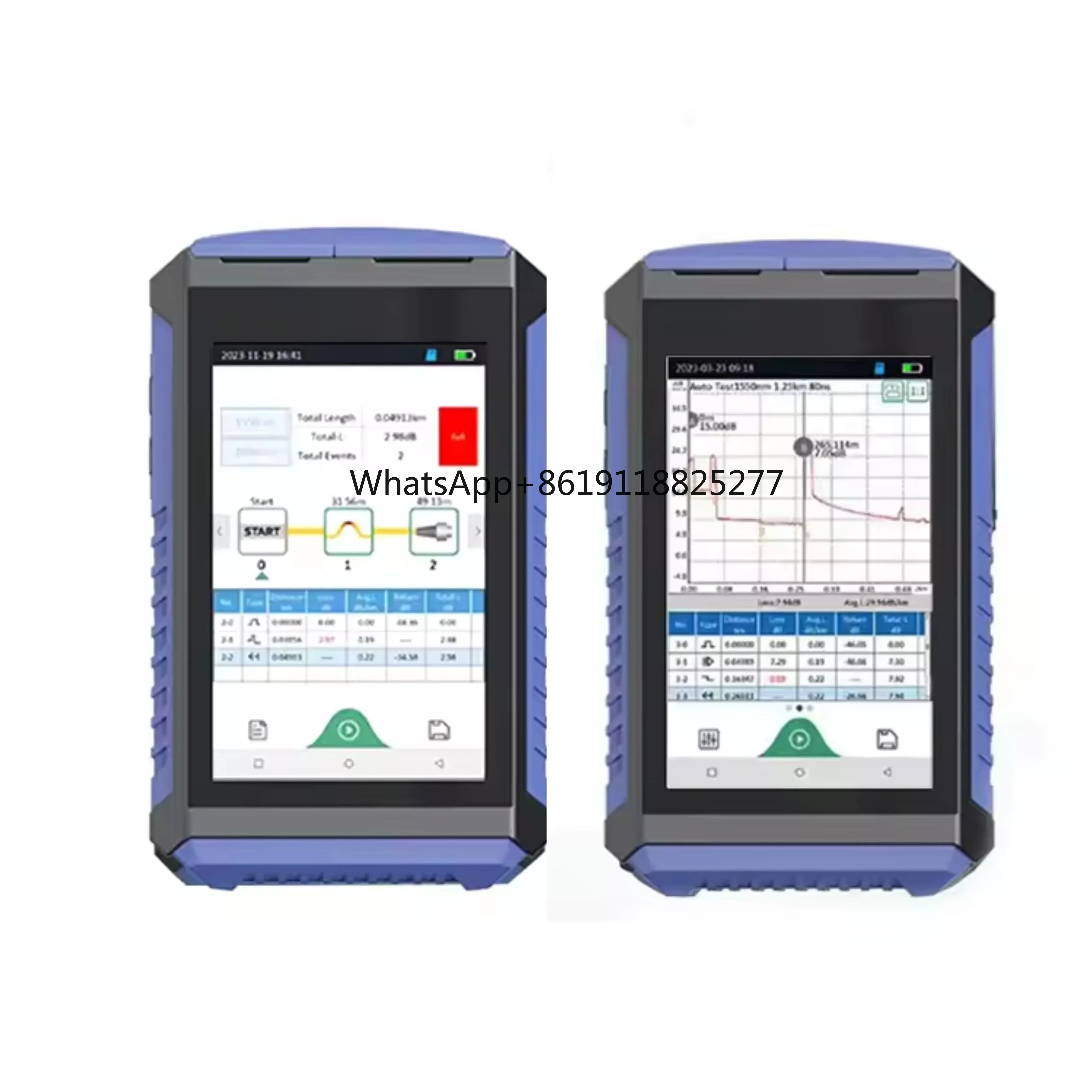 Mini OTDR NK4200  FTTX Multifunction Smart Fiber Optic Tester Optical Time Domain Reflectometer With Event Map, VFL, OPM, OLS