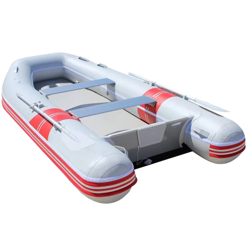 Hot Sale PVC Single Inflatable Eco-Friendly Folding Belly Boat 170 Lightweight Sport Yacht for Sea Fishing Surfing