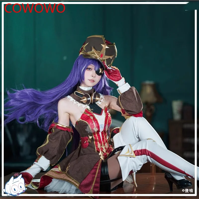 

COWOWO Genshin Impact Chevreuse Fontaine Cosplay Costume Cos Game Anime Party Uniform Hallowen Play Role Clothes Clothing