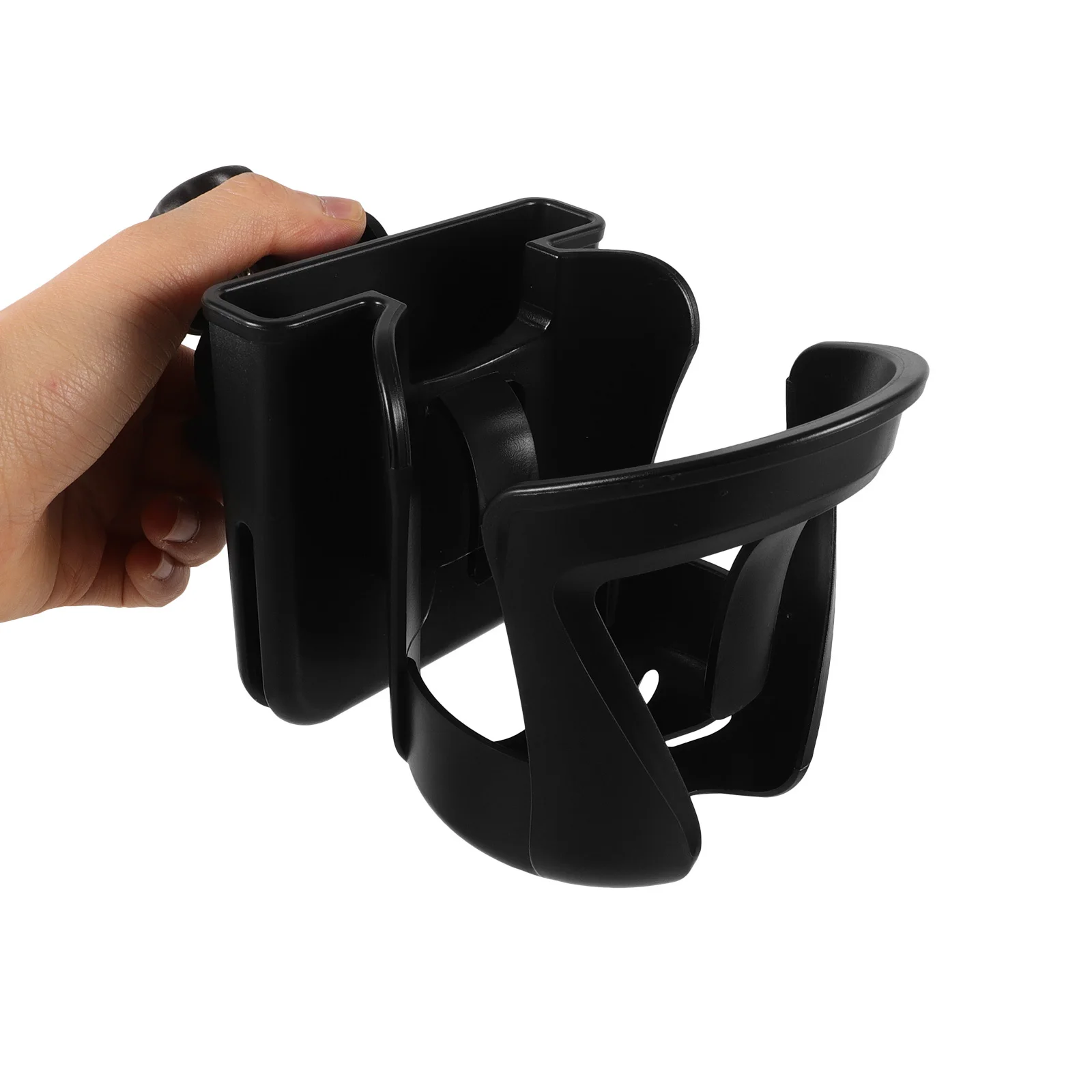 

Multi-Functional Cup Holder for Microphone Stand Music Stand Drink Holder Clamp Water Bottle Cage Sturdy Plastic Clamp