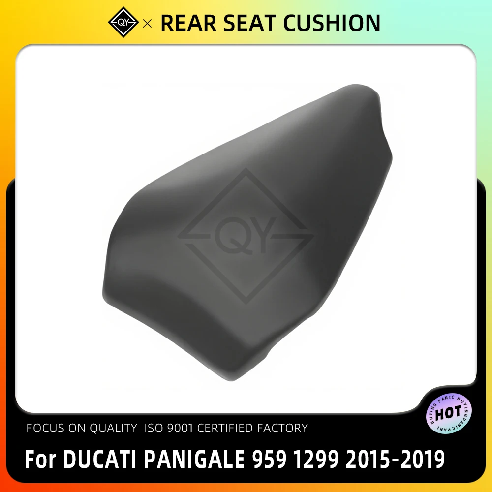 

Черная подушка заднего сиденья мотоцикла, удобная подушка для пассажира для Ducati Panigale 959 1299 2015-2019 2018 2017