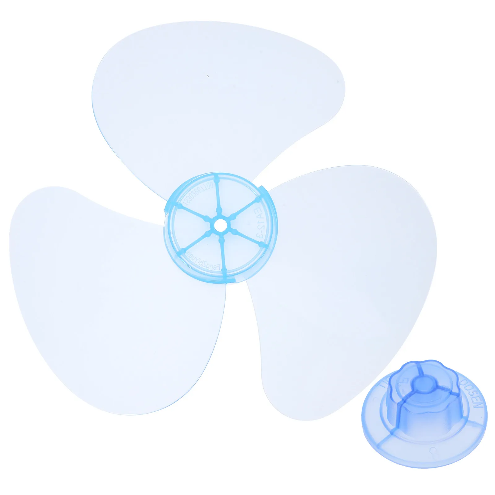 12 Inch Replacement Fan Blades for Table Fans Standing Fans PP Plastic Fan Blades Parts Quiet Operation High Temperature