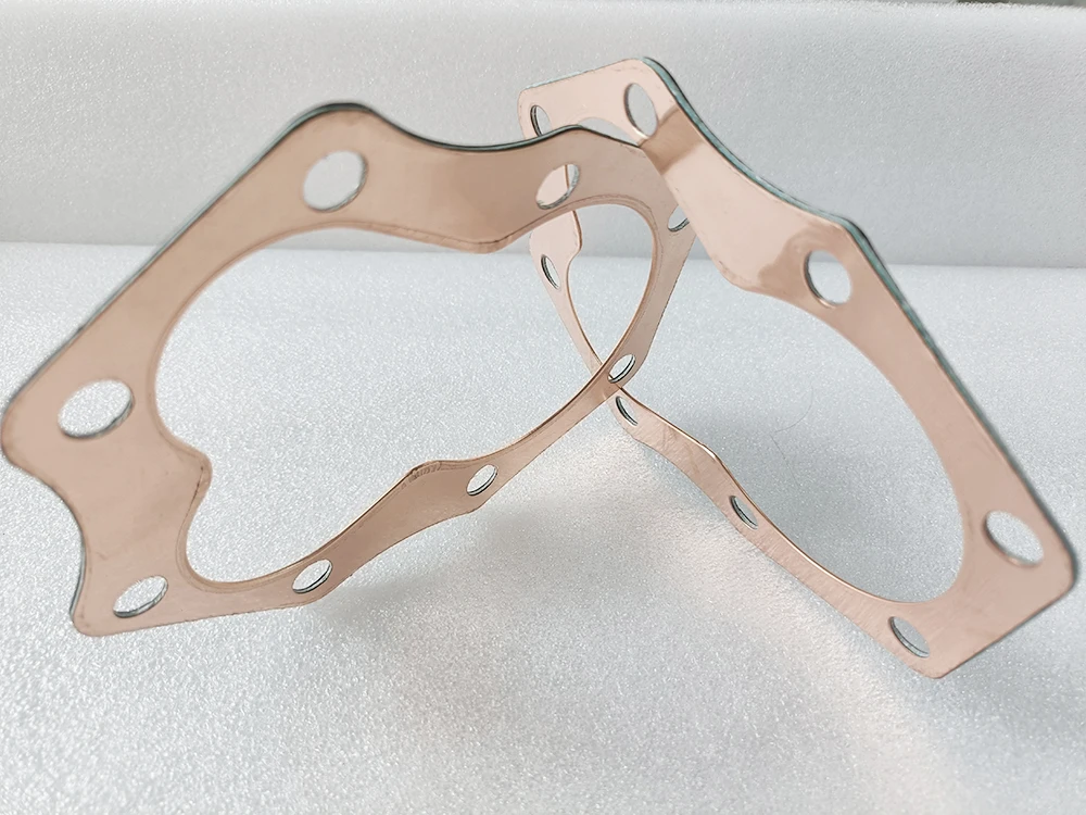 DUPANQ CJ-K750 Ural Cylinder Head SOLID Copper Gaskets M1/M72/R71 Suit Bavarian KC750 K750 Motor Parts