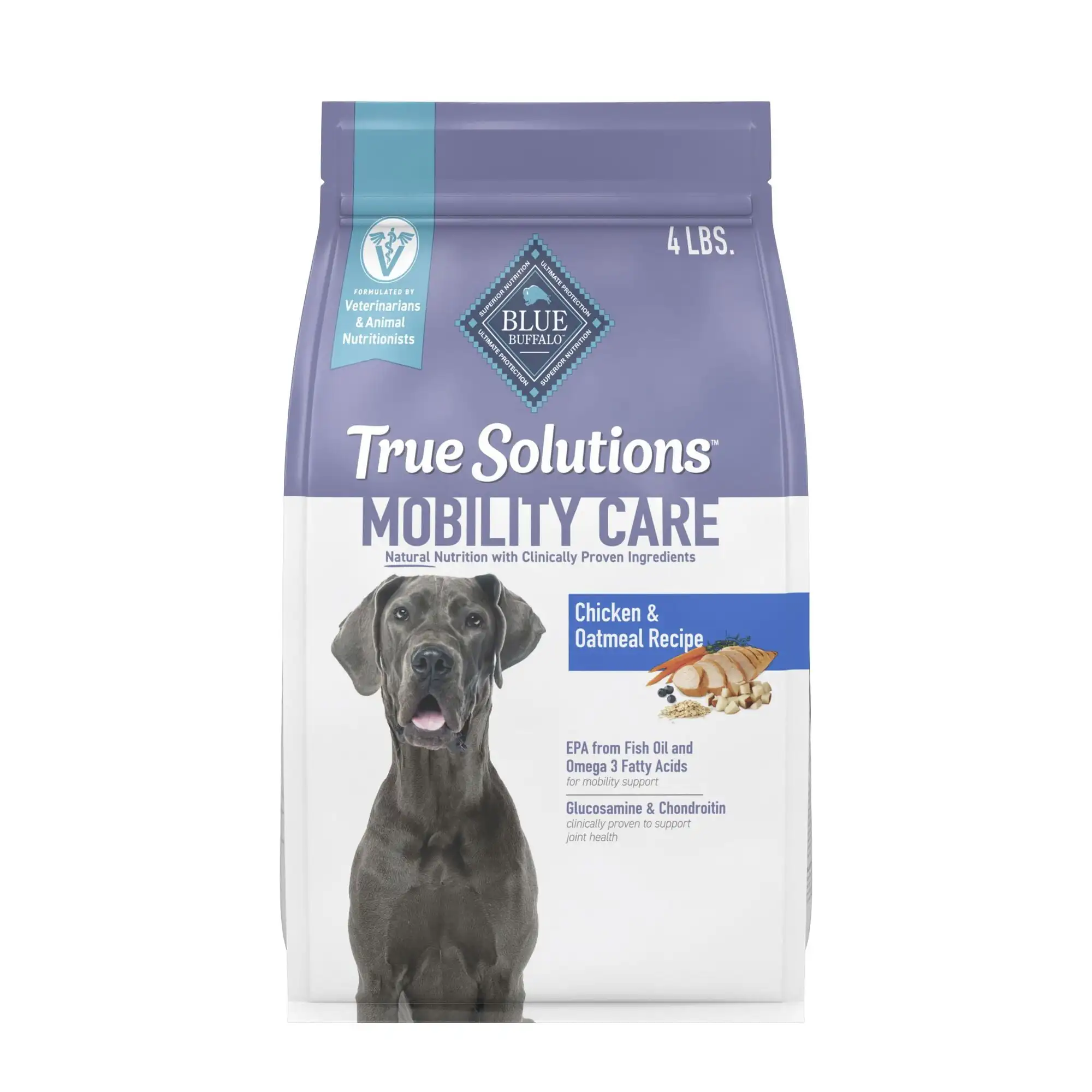 

True Solutions Mobility Care Natural Dry Dog Food, Chicken, 4-lb. Bag